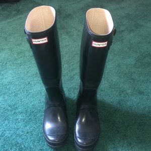 Women’s Original Tall Gloss Hunter Rain Boots